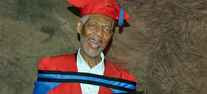 'Mr Fix It' receives honorary doctorate from Unisa